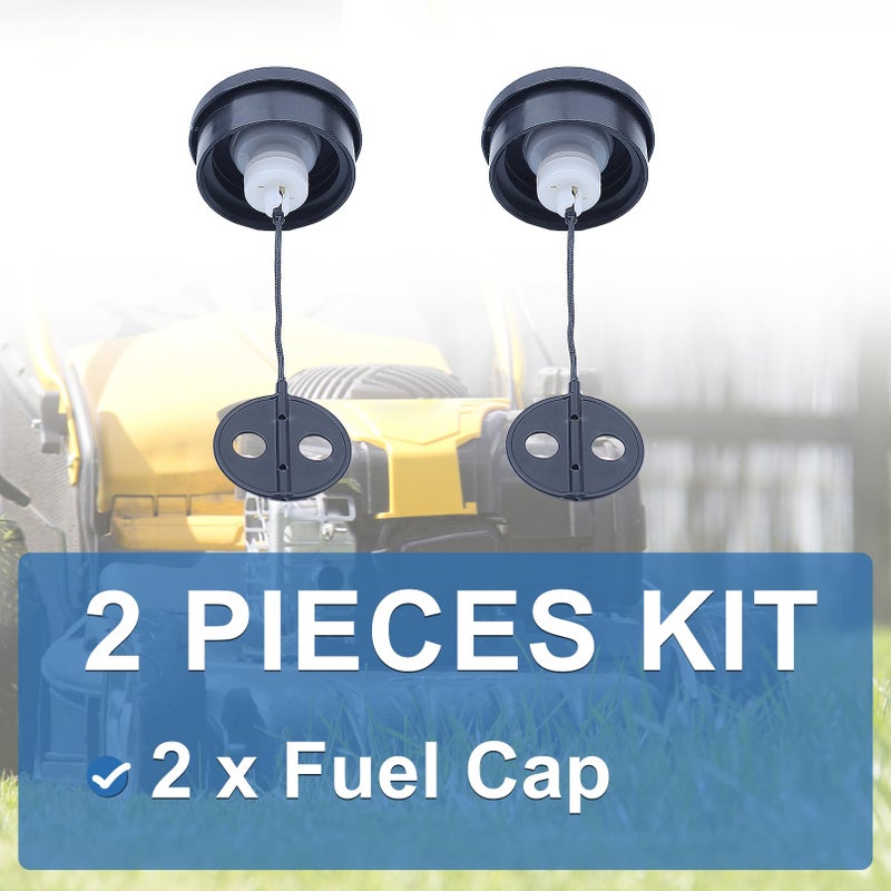 AUMEL Fuel Tank Cap Kit 2Pcs For Stihl FS75 FS80 FS85 FS120 FS200 FS38 FS45 FS55 FS56 FS72 FS74 FS76 FS86 FS88 FS106 FS108 FS120R FS200R FS250 FS300 FS350 FS400 FS450 Replaces 4128-350-0505 - Image 3